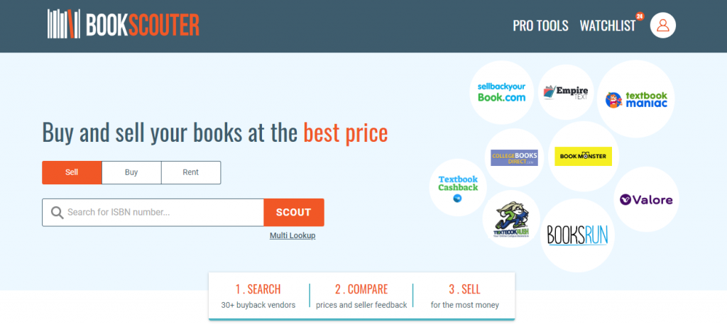 College students - find the best deals on used textbooks 