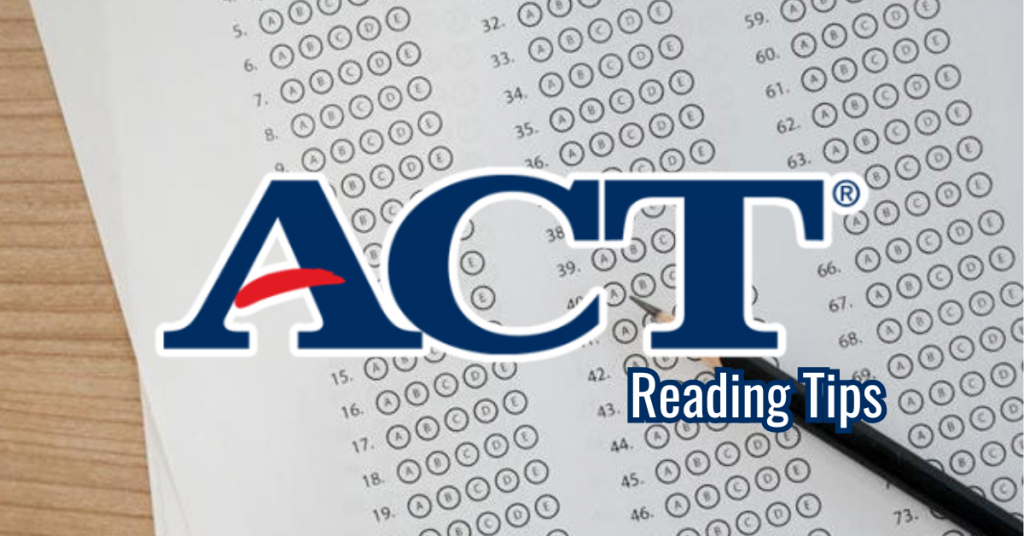 ACT Reading Tips