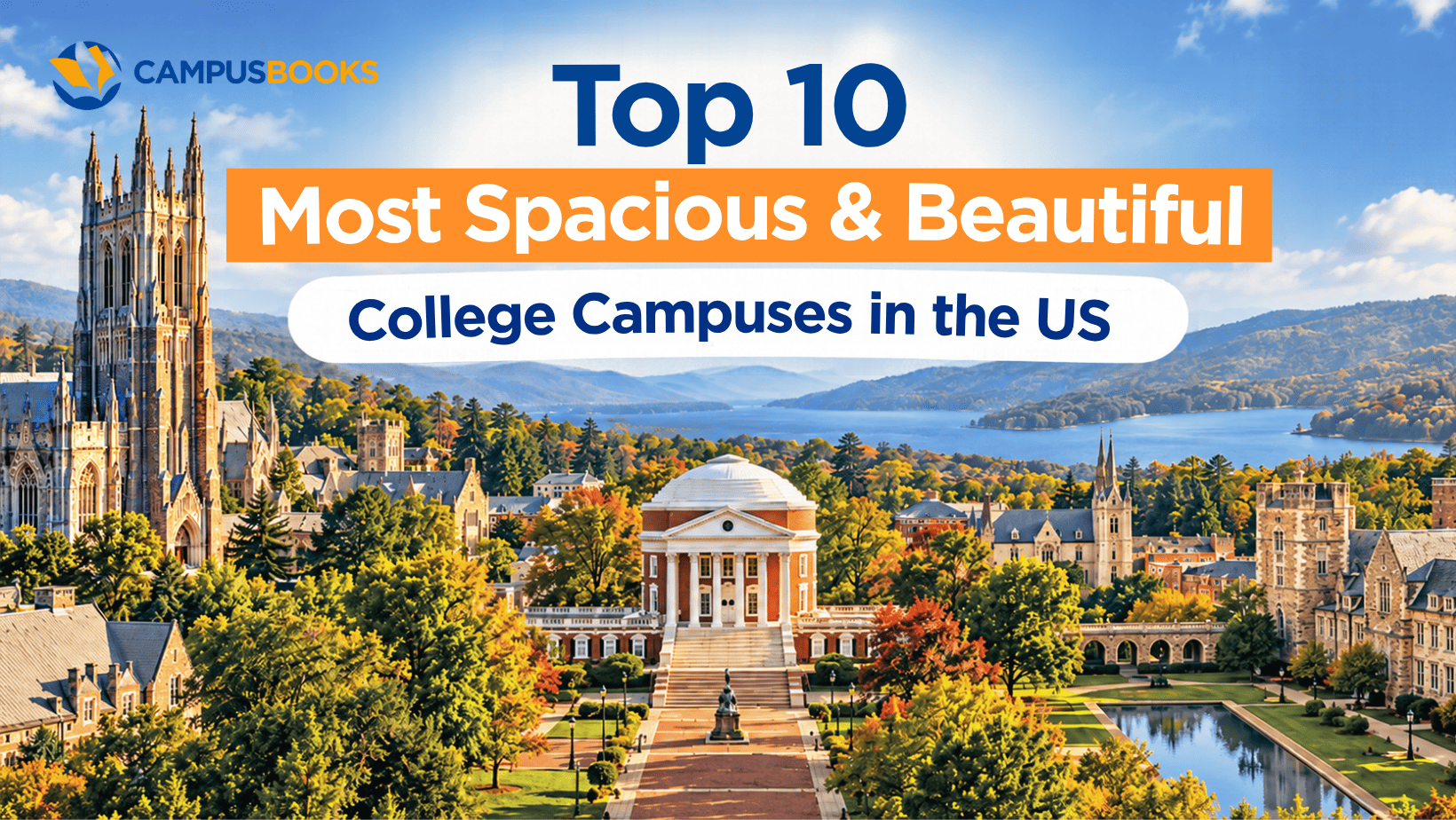 Most Spacious & Beautiful College Campuses